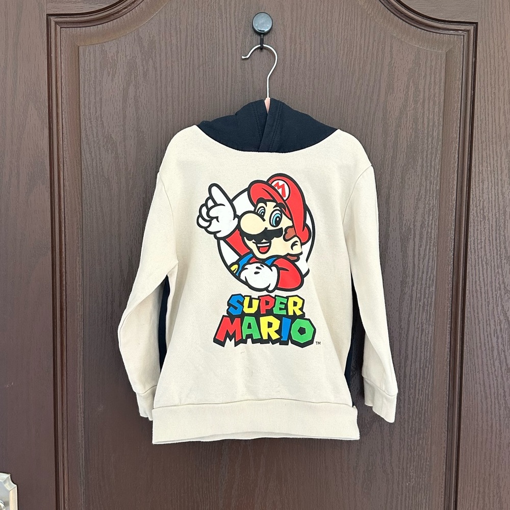 HM Super Mario boy's sweatshirt hoodies